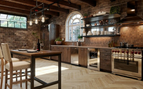 kitchen flooring and backsplash carpet one